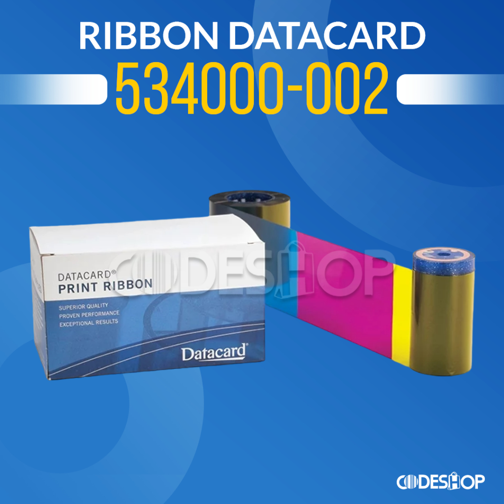 RIBBON YMCKT PRINTER DATACARD SP25 PLUS SD260 SD360 SP25+ YMCKT PN : 534000-002