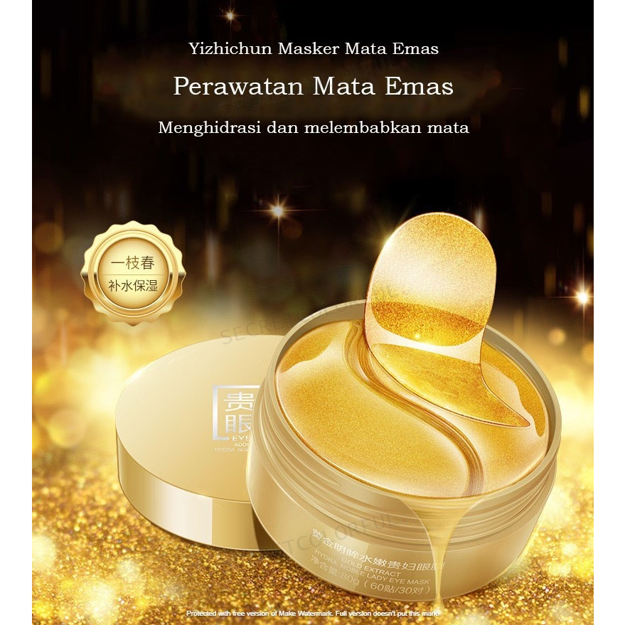 IMAGES Golden Smooth And Moisturizing Eye Mask / Masker Mata Gold Collagen IMAGES