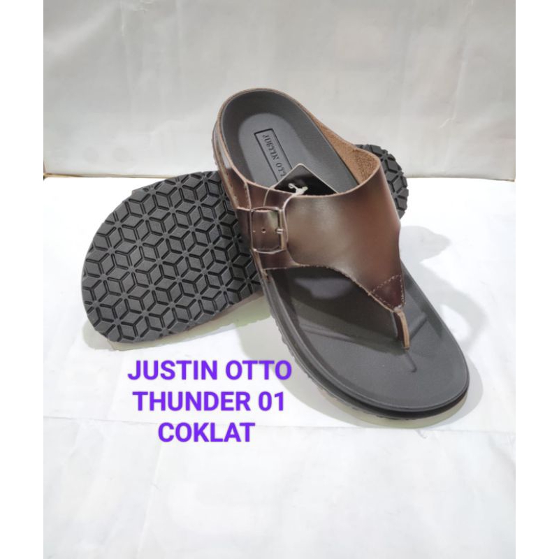 SENDAL JUSTIN OTTO THUNDER 01 COKLAT