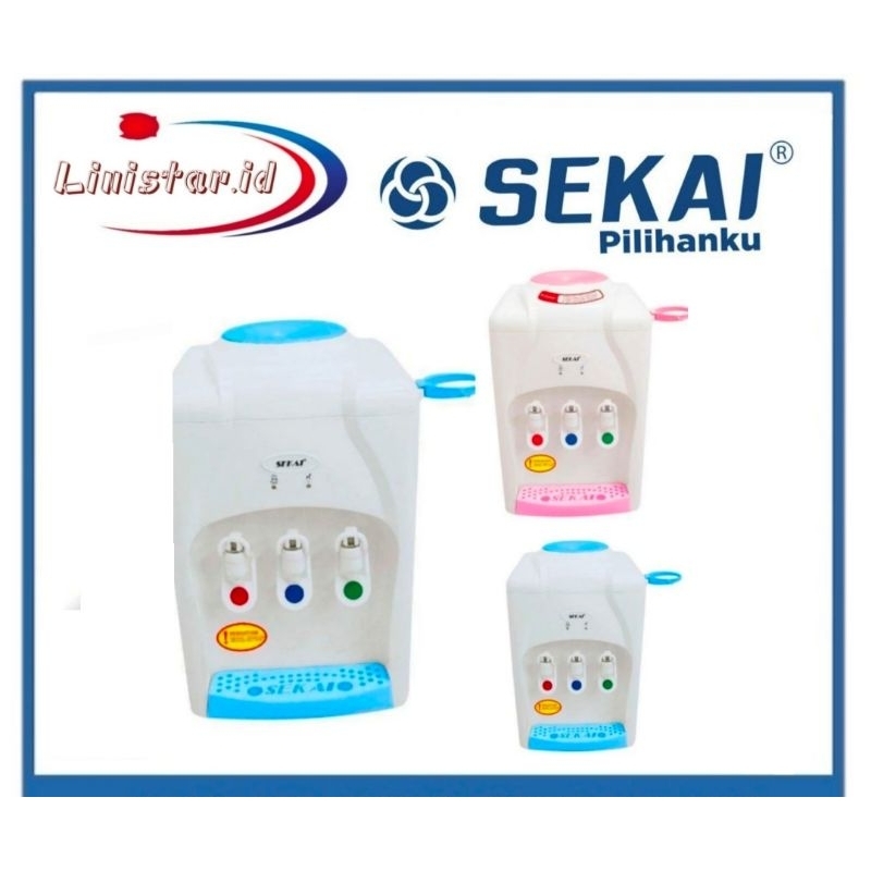 DISPENSER 3Kran SEKAI WD-333/Dispenser Galon Atas