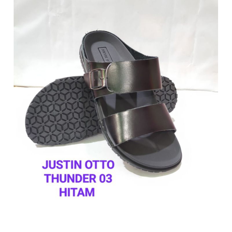 SENDAL JUSTIN OTTO THUNDER 03 HITAM