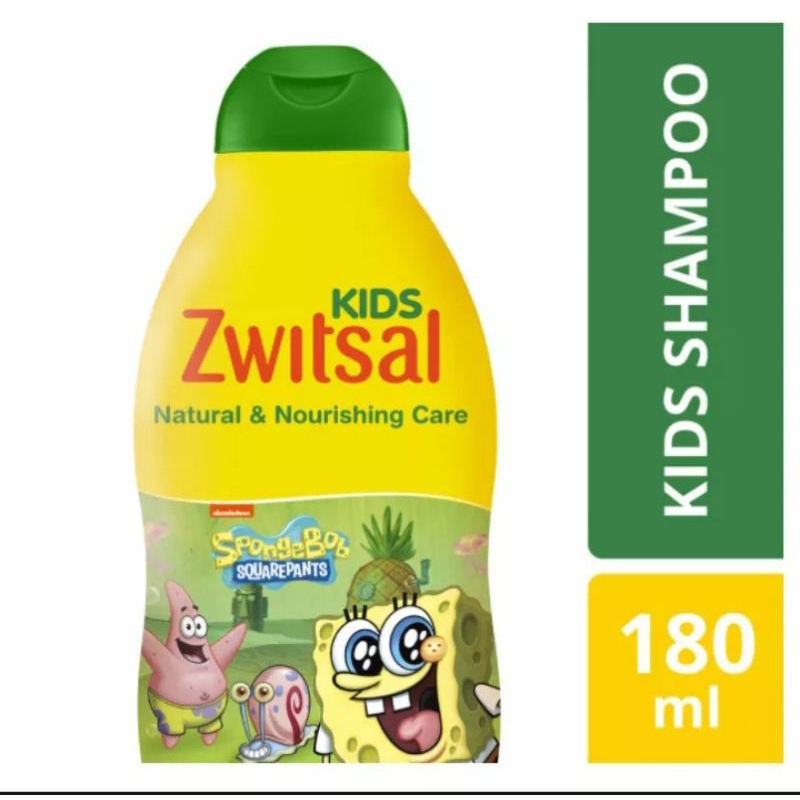 SHAMPO ZWITSAL KIDS NATURAL &amp; NOURISHING CARE 180ML