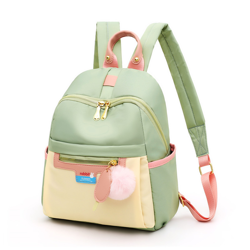 TAS RANSEL WANITA KOREA GENDONG PUNGGUNG ANTI AIR MURAH IMPORT BACKPACK PREMIUM CEWEK REMAJA KEKINIAN SEKOLAH KULIAH KERJA FASHION BATAM BRANDED HIJAU AIDEEN TA780G3