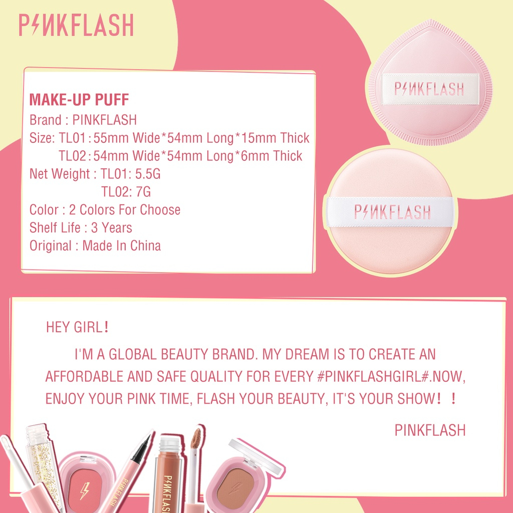 PINKFLASH Makeup Puff