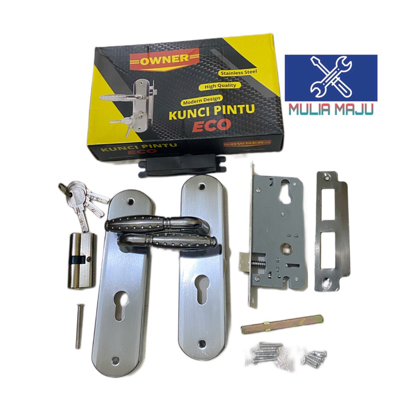 Kunci pintu tanggung set /HANDLE PINTU SEDANG
