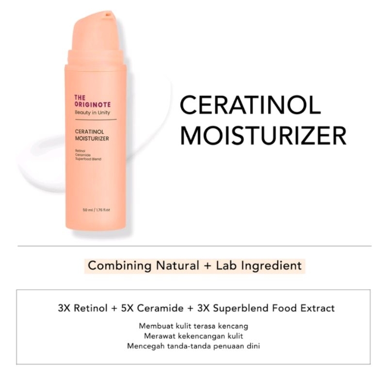 The Originote Ceratinol Moisturizer