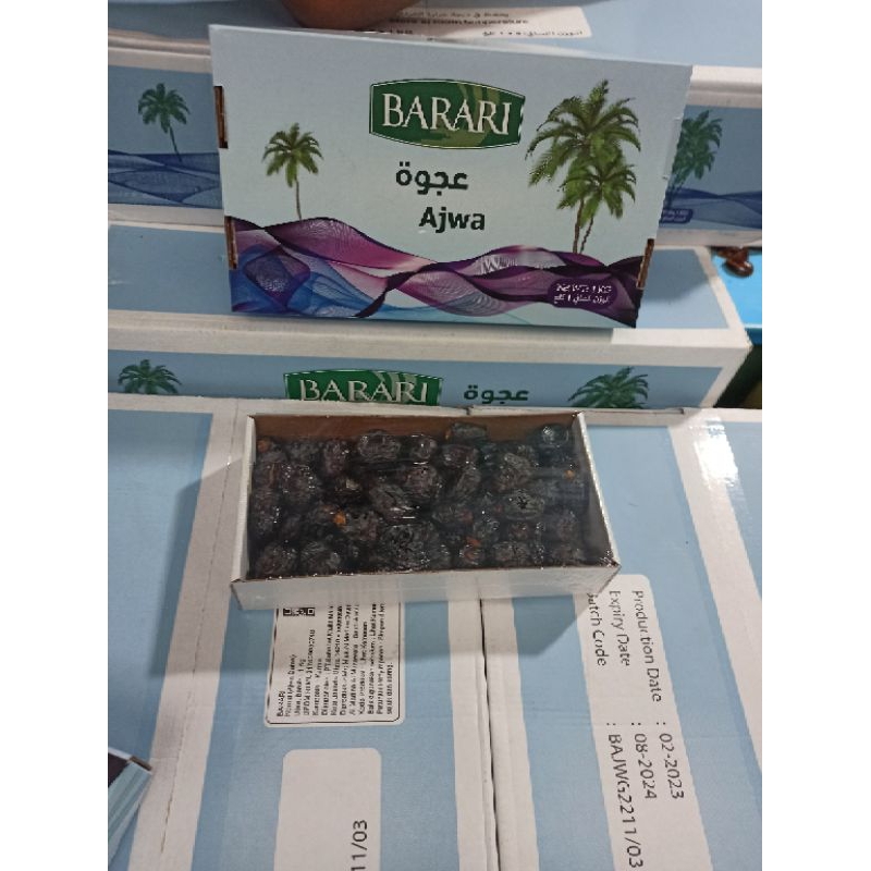 Kurma Ajwa Barari 1 kg √ Kurma Ajwa Premium