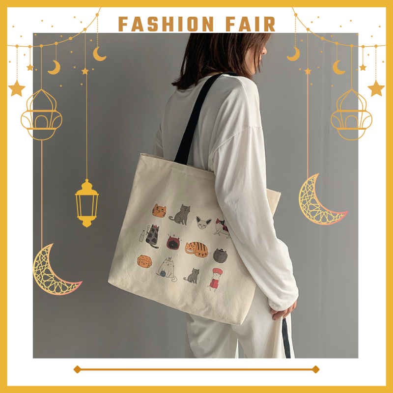 [LOKAL] Fashion Fair - TOTEBAG BIG varian sablon