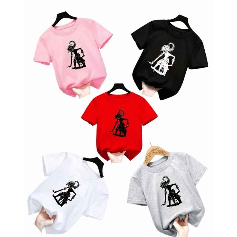 Baju Anak Wayang Kaos Anak Cowok Baju Anak Cewek  Pakaian Atasan Anak Cod