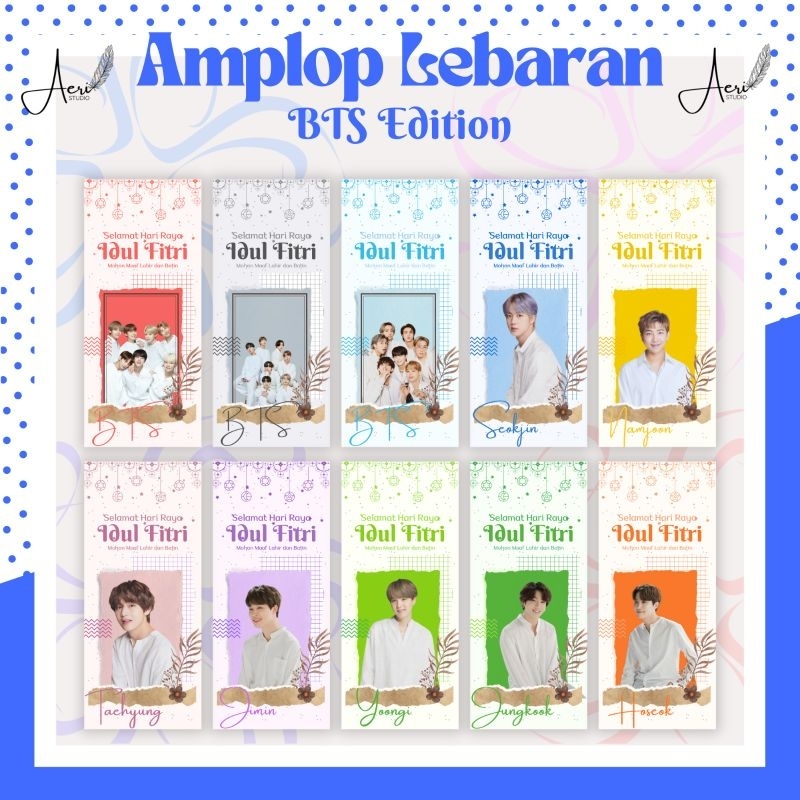 

Amplop Lebaran Panjang [K-Pop] BTS Edition
