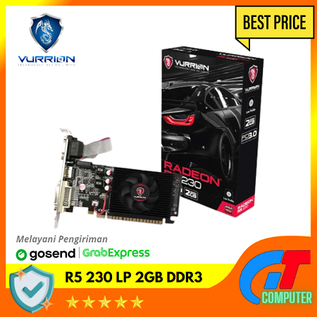 VGA CARD AMD R5 230 LP 2GB GDDR3 64 BIT