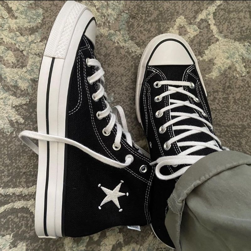 original converse x stussy chuck 70 hi - black