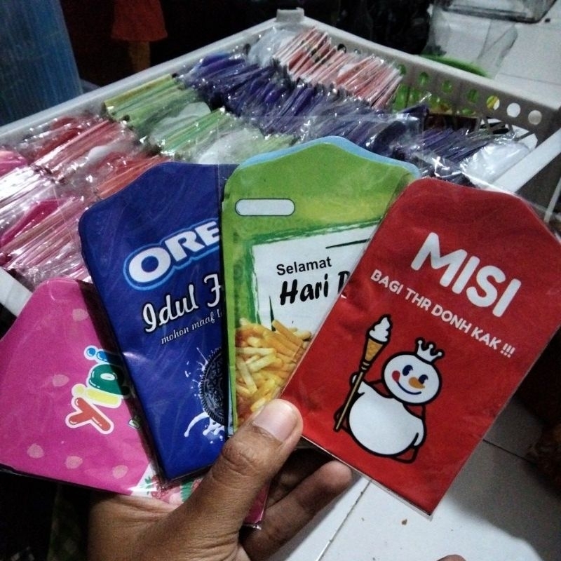 

{Ready stock bisa pilih motif} amplop lebaran siap edar // amplop angpau udah jadi / Amplop termurah / produsen amplop / langsung cetak sendiri / agen amplop / amplop sudah jadi termurah