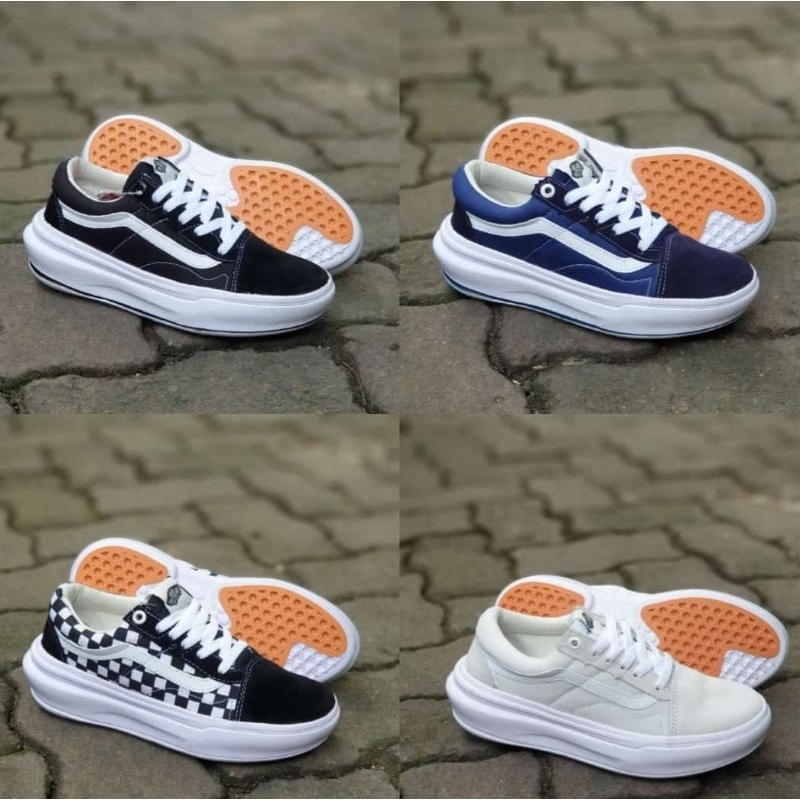 Sepatu wanita old skool overt comfycush size 36 - 40