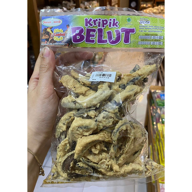 

Kripik/Keripik Belut “Harum Manis”