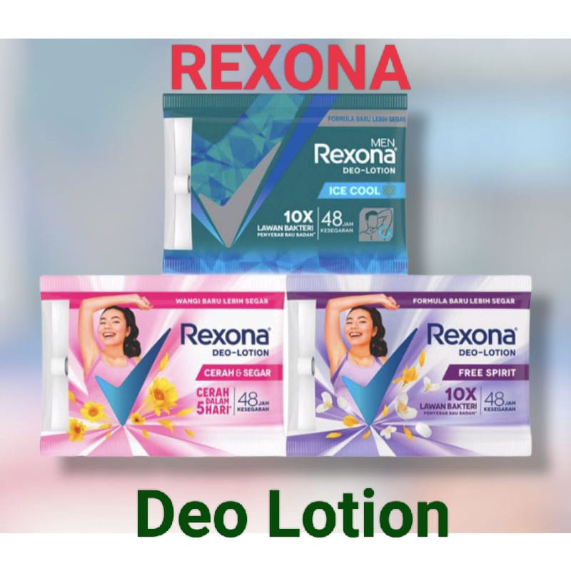 ~ PIYOSHI08 ~ Rexona Deodorant Free Spirit / Cerah Segar / Men Deo Lotion Ice Cool PC29