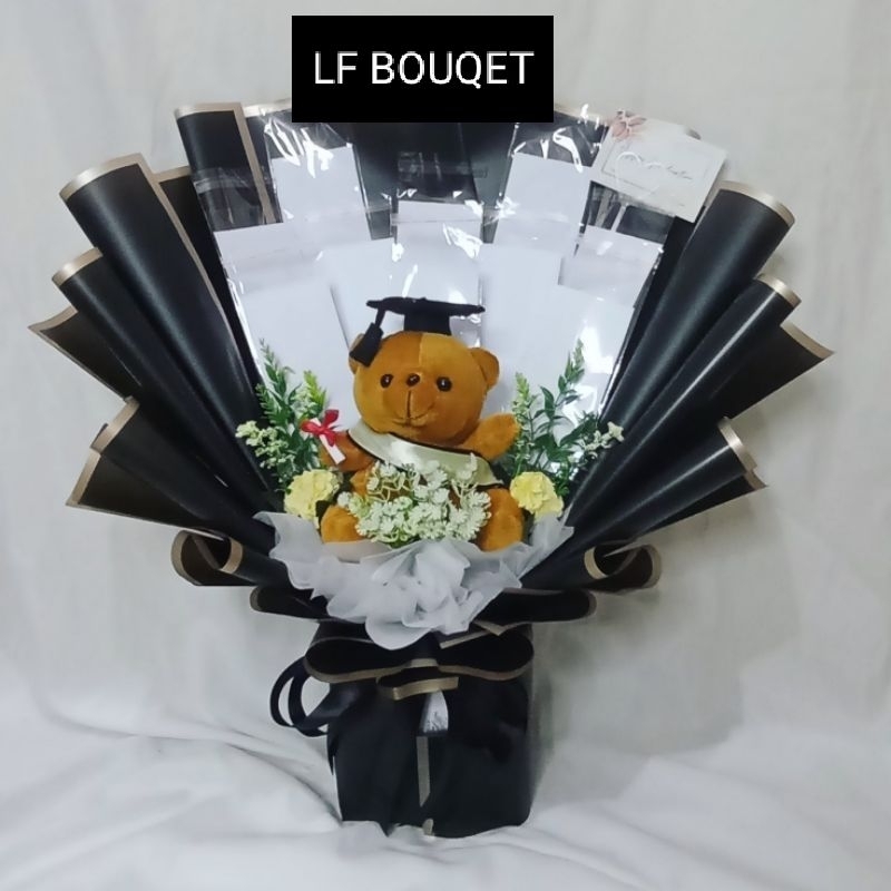 BUCKET BONEKA  UANG KOSONGAN 10 SLOT PLUS BONEKA WISUDA ,BUCKET UANG WISUDA MURAH,BUCKET WISUDA,BUCK