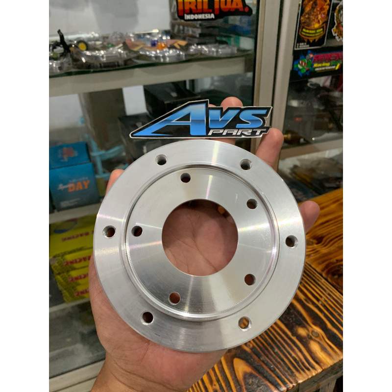 Plendes Spacer Adaptor Disc Adaptor Tromol Honda GL Mega pro tiger Pnp Disc Piringan cakram KLX DTra