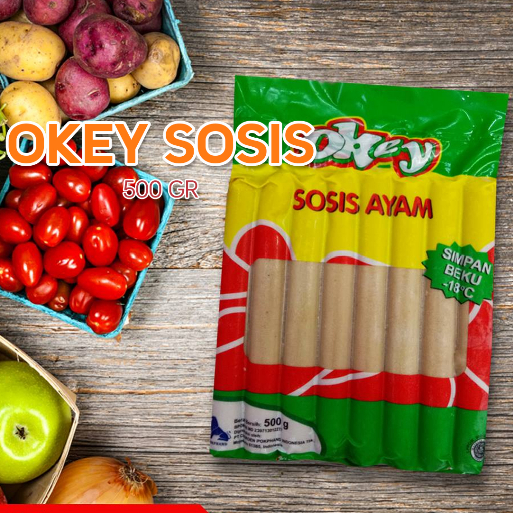 

okey sosis ayam 500 gram