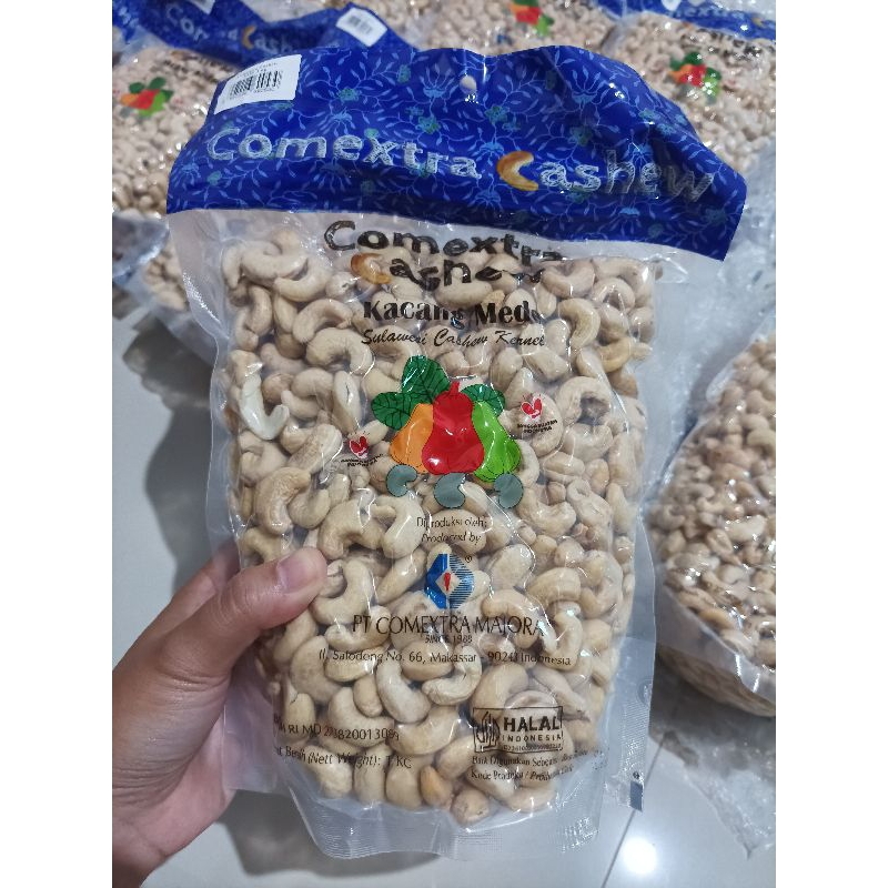 kacang mete mentah 1 kg