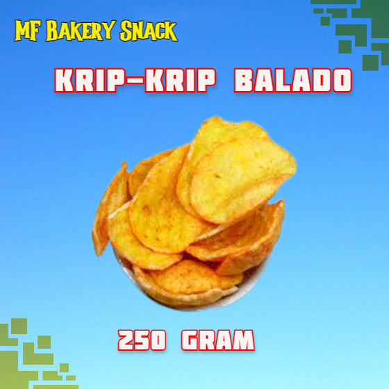 

Krip Krip Puyur Balado keripik balado 250 gram