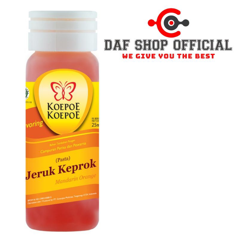 

Pasta Makanan Jeruk Keprok Koepoe Koepoe 25 ml