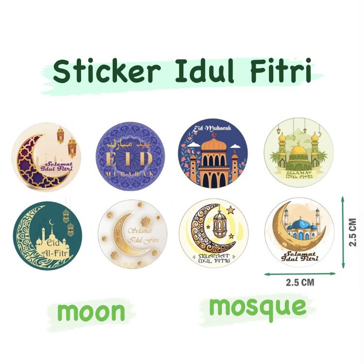 

STICKER IDUL FITRI STIKER EID MUBARAK SEGEL STIKER IDUL FITRI RAMADAN LEBARAN AMPLOP ANGPAO