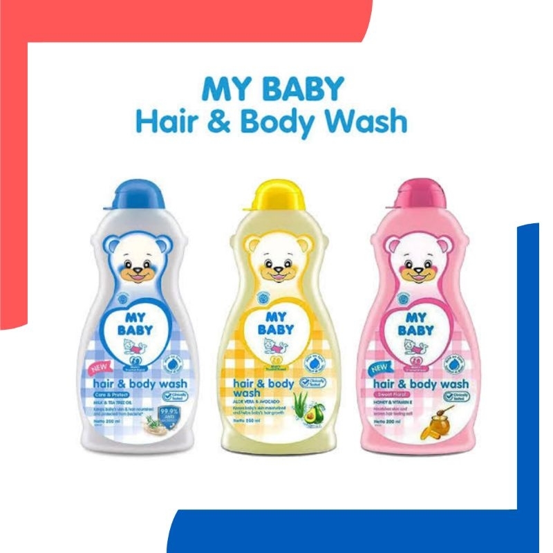 MY BABY HAIR &amp; BODY WASH SABUN SHAMPOO BAYI 2 IN 1