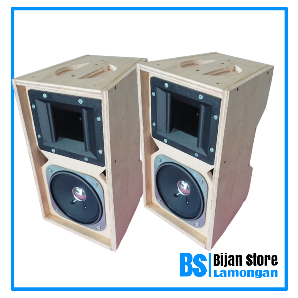 Box Line Array 4 Inch  Komplit Speaker Tweter Audax AX 65 Plus ACR KSV Spikon Mini Cocok Untuk Sound Miniatur Amplifier Mini Bijanstore Speaker Komputer