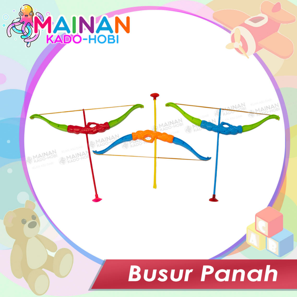 MAINAN SENSORIK ANAK JADUL TRADISIONAL BUSUR PANAH ARCHERY