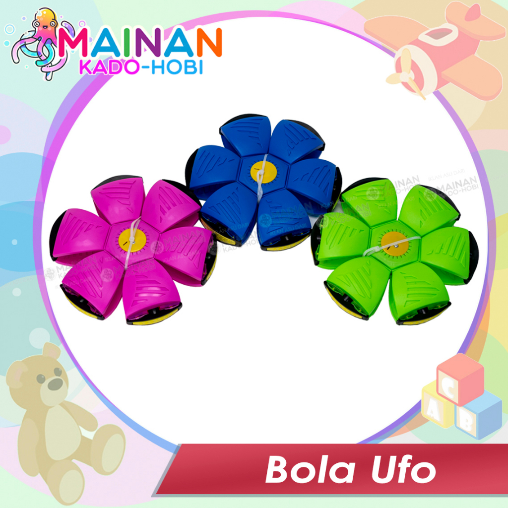 MAINAN EDUKASI ANAK MAGIC BOLA UFO FLYING BLAST BALL