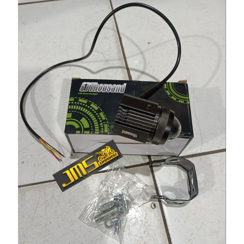 lampu tembak D2 laser mini driving 1thousand universal nmax aerox pcx beat Vario Mio cb Vixion R15 ninja