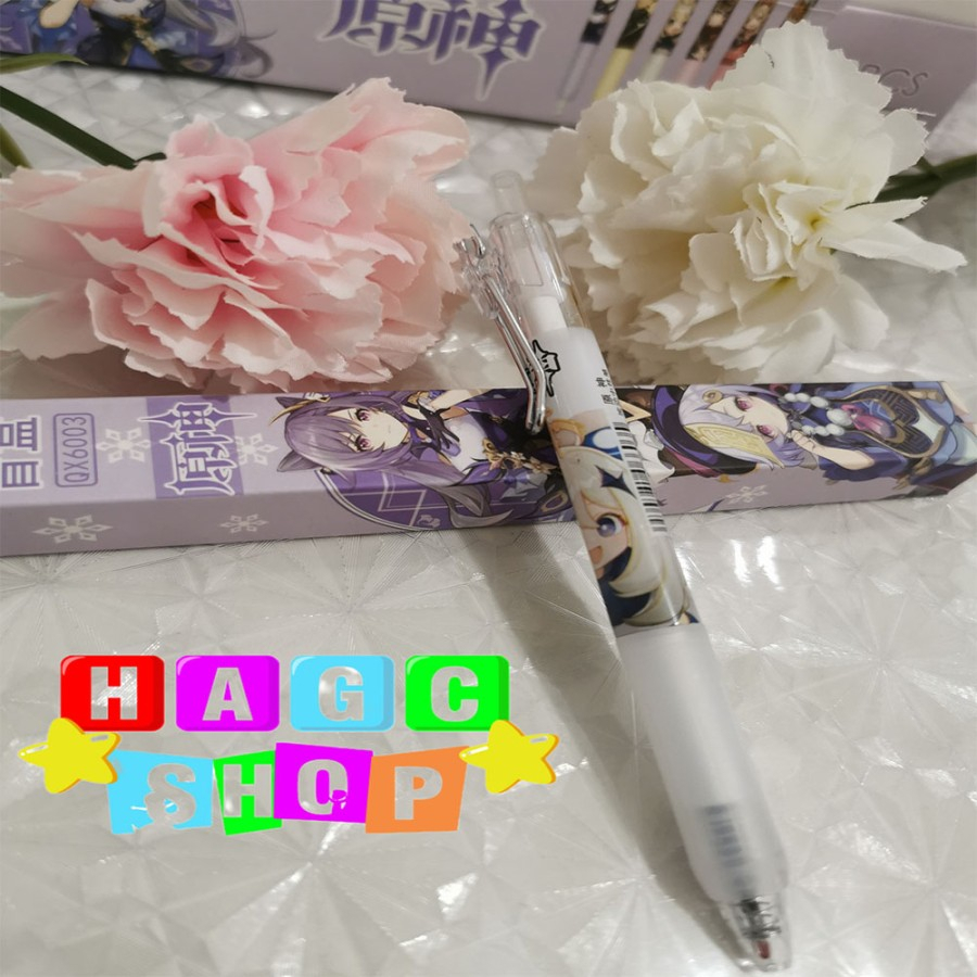 

Hagc shop Pulpen motif Kartun polpen tinta pena lucu pen mekanik anime - Putih