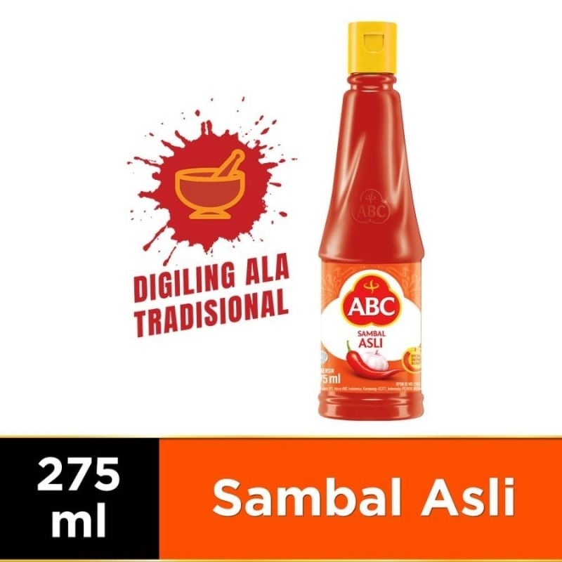 ABC saus sambal ASLI 275 ml