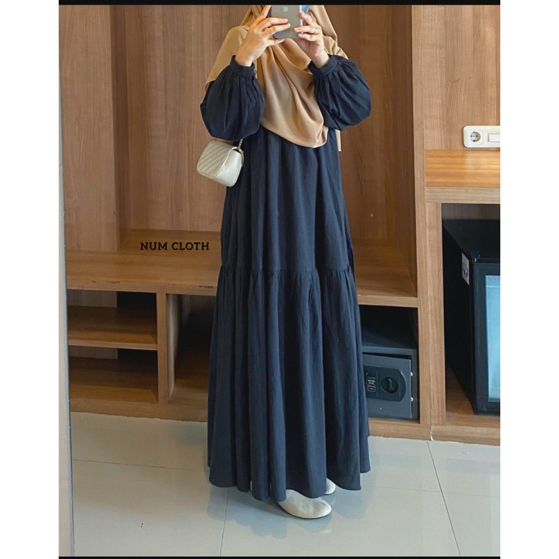 Adreena dress gamis wanita muslim