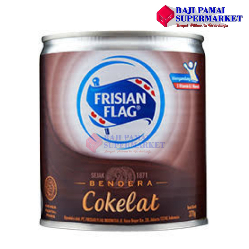 

Frisian Flag Susu Kental Manis Coklat 370 gr