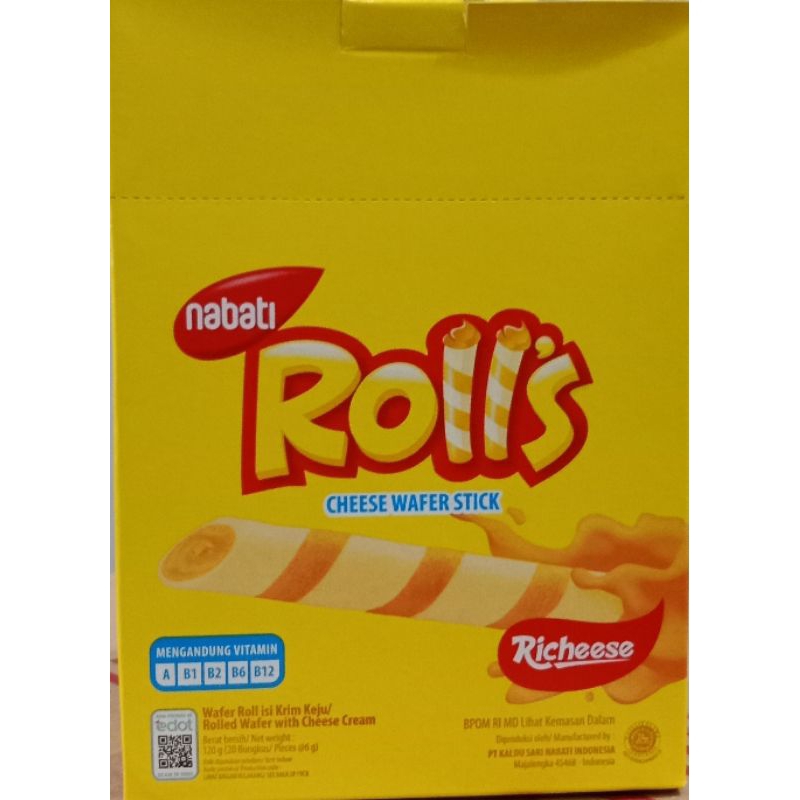 NABATI ROLL'S 20/box