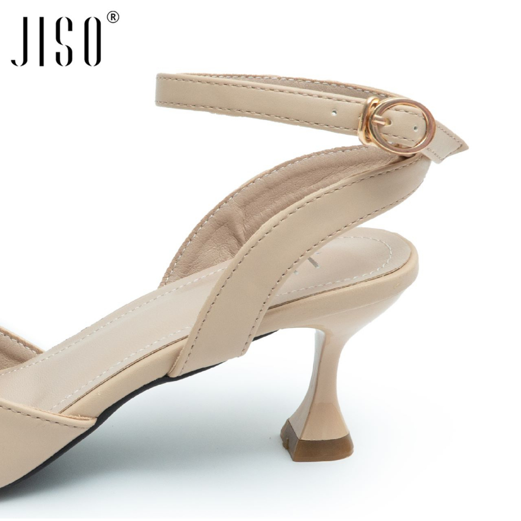 JISO RYONA ILUNA-90 Sepatu Kerja Wanita Heels Ankle Strap 5cm Import