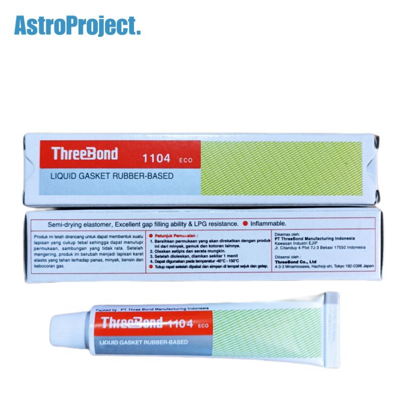 

Lem Paking / Lem gasket / Liquid gasket rubber based Threebond Tribon 25g Original