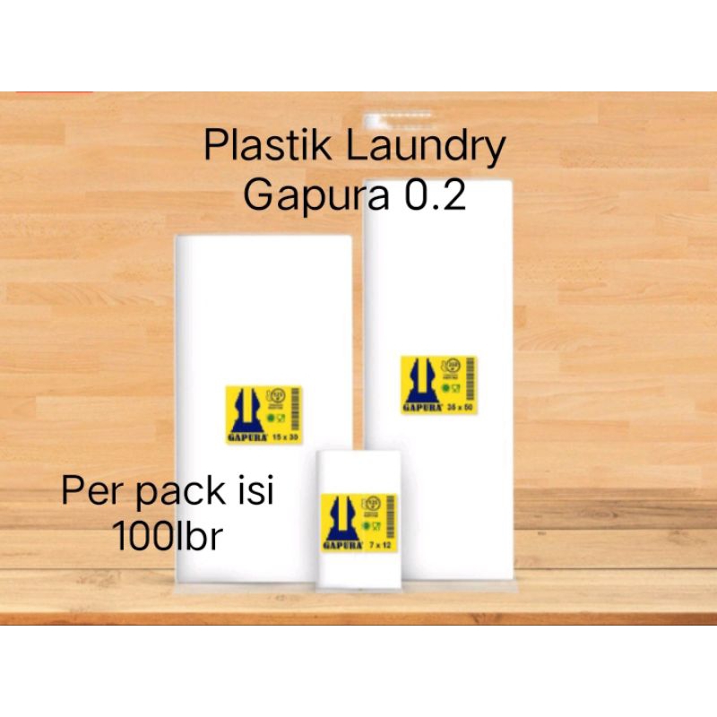 Plastik Laundry Bening Gapura 0.2.
