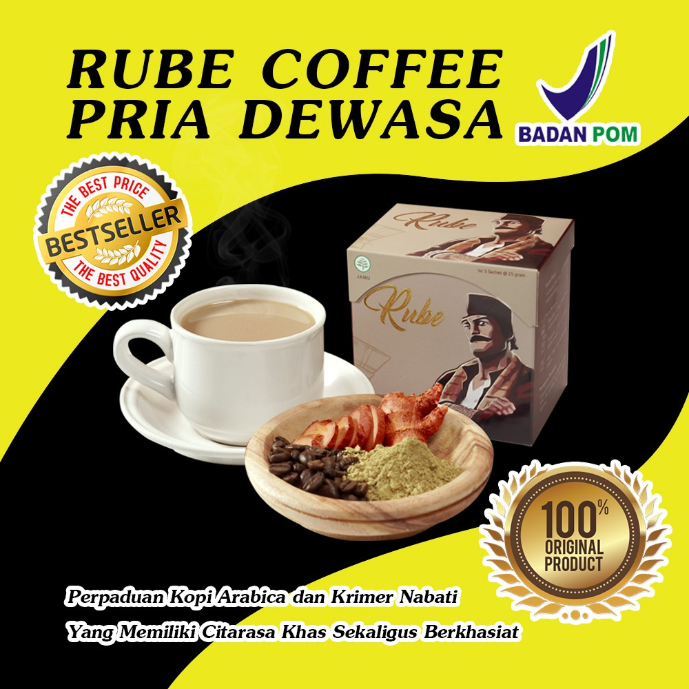 ISI 5 SACHET KOPI RUBE RASA ORIGINAL