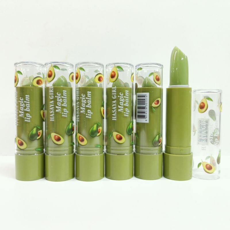 Hasaya Girl Magic Lip balm Soft Avocado Ecer Murah