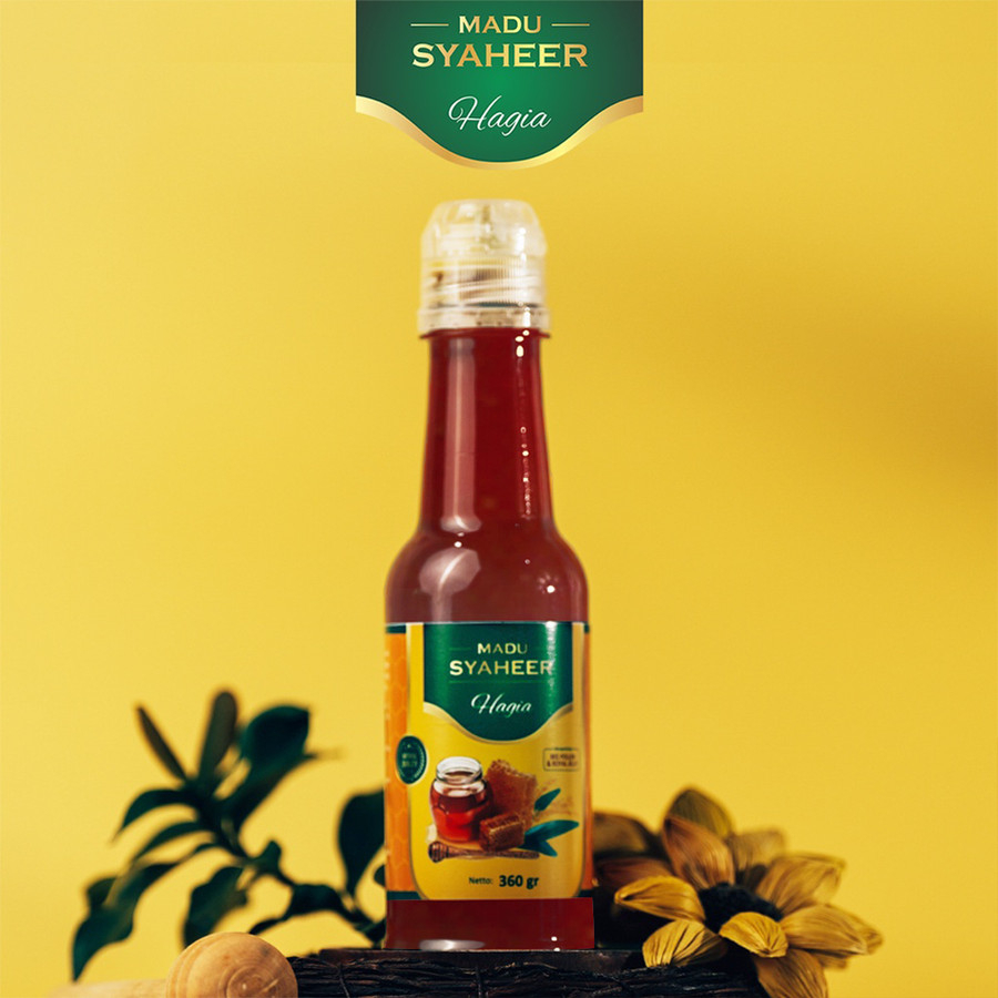 

MADU SYAHEER HAGIA - 100% MADU MURNI, BEE POLLEN, ROYAL JELLY 360gr - Madu Habib