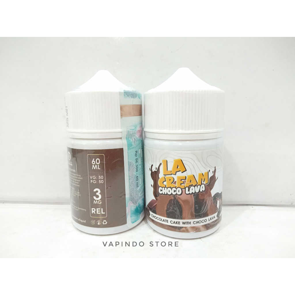 LA CREAM CHOCO LAVA CAKE 60ML 3MG BY LEVICA JUICE