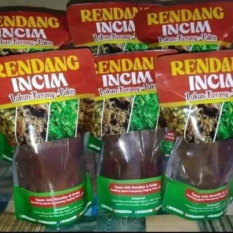 

Rendang Lokan Mix Pakis - Randang Minang By Incim