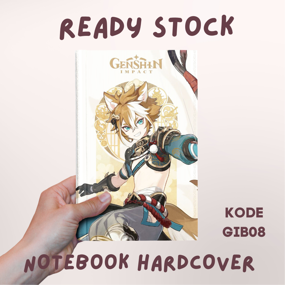 

BUKU NOTEBOOK GENSHIN IMPACT/ BUKU SEKOLAH/ BUKU CATATAN/ BUKU GENSHIN IMPACT KODE GIB08