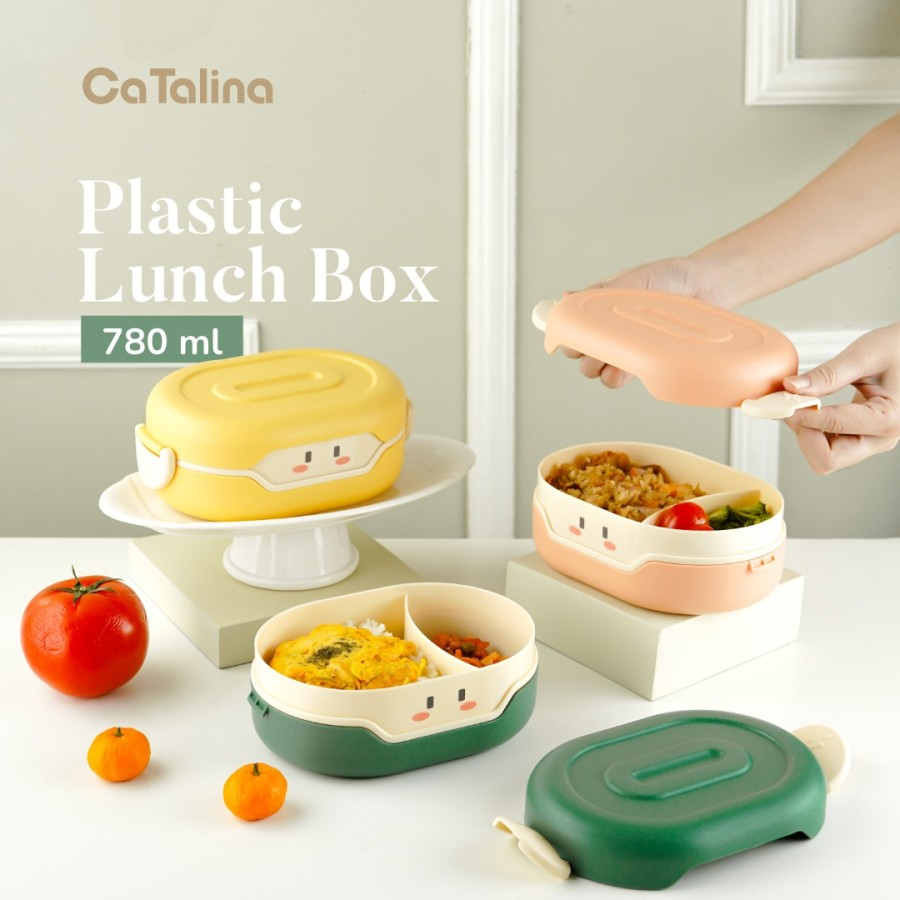 CA TALINA Lunch Box 780 ml - Kotak Makan Plastik Anak