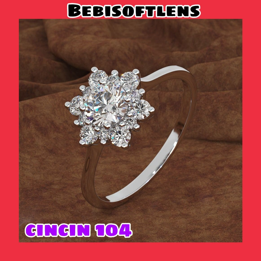 Cincin 104 Tembaga Fashion Cincin Unik Lucu Keren / BB