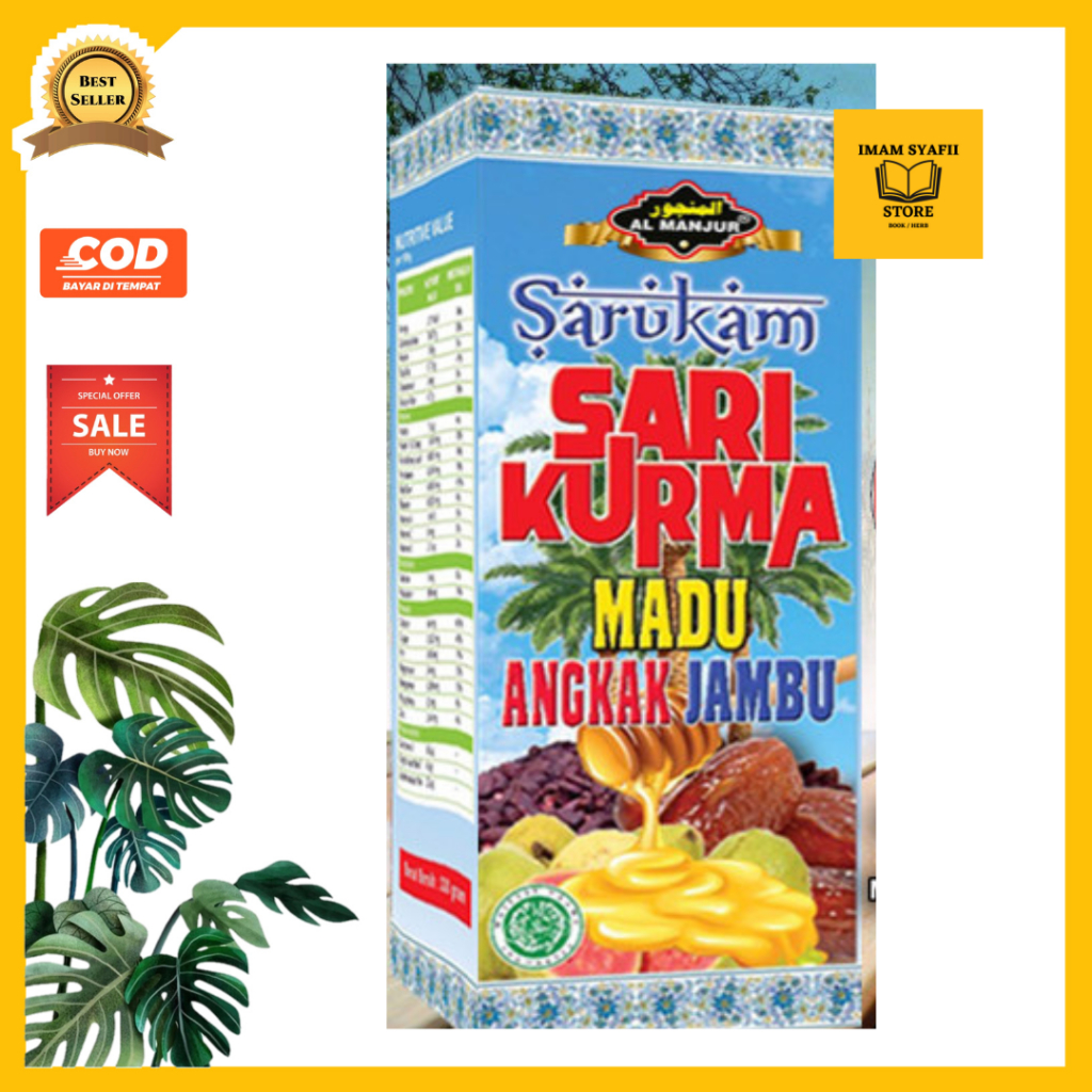 

madu sari kurma+angkak+jambu biji sarukam Almanjur