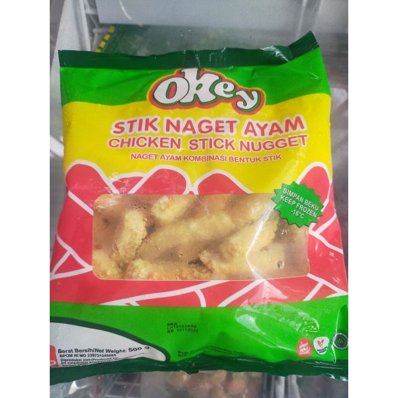 

Okey Stik Naget Ayam 500 gr